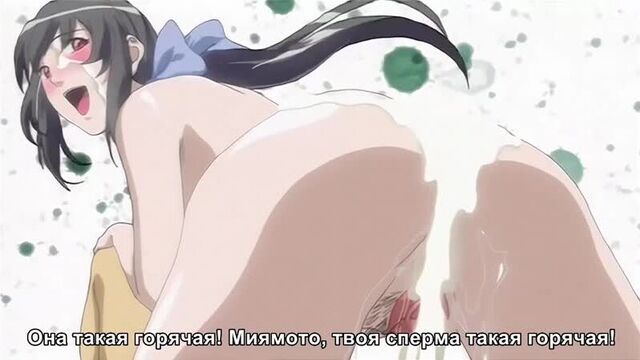 Onmyouji Ayakashi no Megami: Inran Jubaku | Ayakashi and Megami: Sacred Spirit - episode 1/2 [RUS subtitles] (HENTAI)