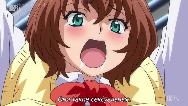 Hentai in the ass with a subway conductor moaning loudly from a vibrator