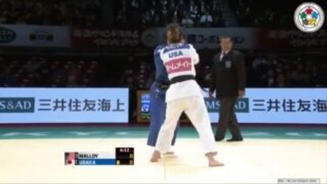 Grand Slam in Tokyo in judo, 57 kg, final, Malloy (USA) - Udaka (JPN) http://vk.com/dzigoro_kano