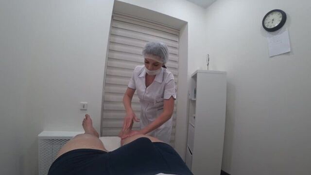 The nurse gave a blow job to the patient Porn Blowjob Anal Fuck Sex