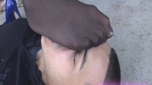 Foot fetish humiliation