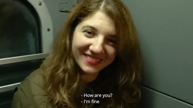 Fucked a fellow passenger on the train [Russian, creampie, private, homemade, amateur, on camera, On the train, in the carriage, Milf, blowjob, sucking, sperm]