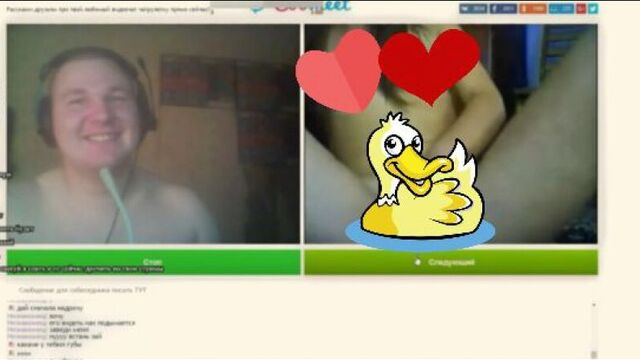 18+ NAKED GIRL IN CHAT ROULETTE - DIDN’T WORK